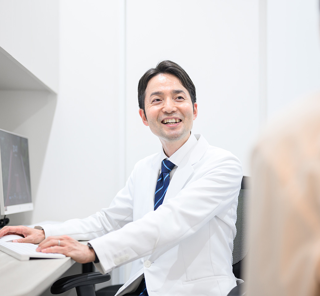 専門医による診療・丁寧な説明