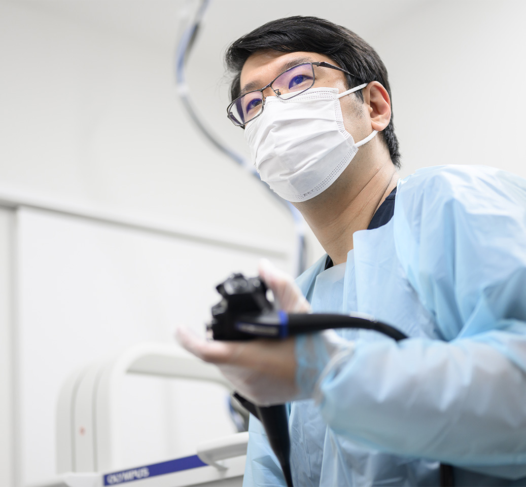 専門医による内視鏡検査